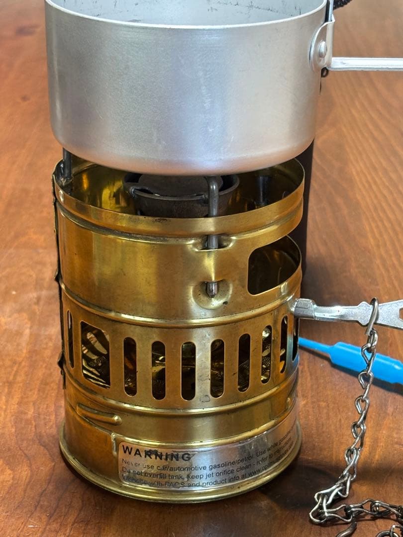 アルコールストーブ 金属製 収納ケース付き