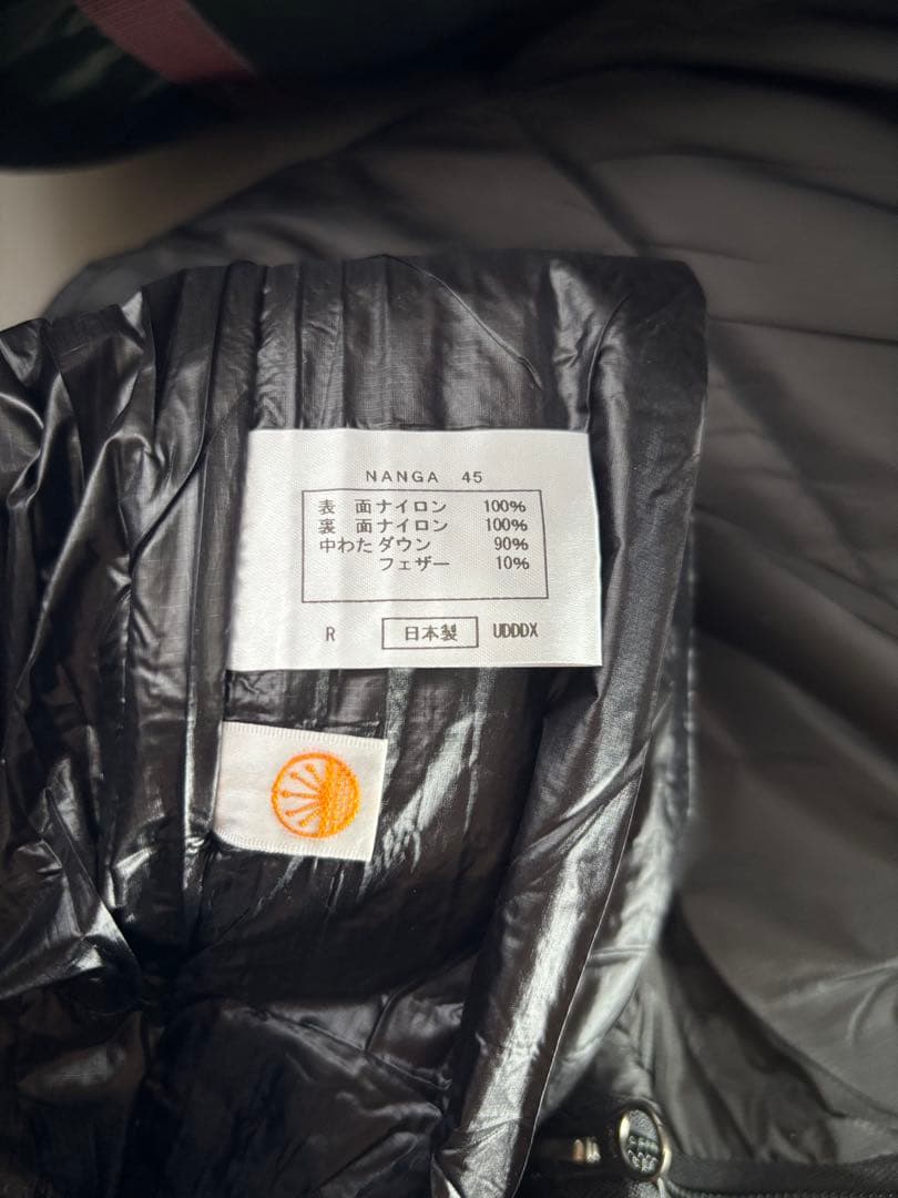 NANGA 45 ブラック 寝袋
