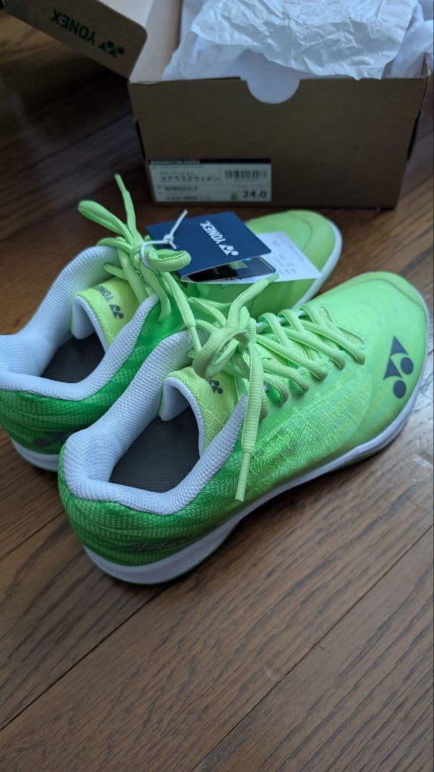 YONEX バドミントンシューズ 24cm パワークッションエアラスZウィメン