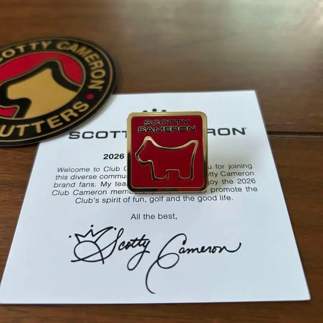 2026 Scotty Cameron クラブキャメロンメンバー