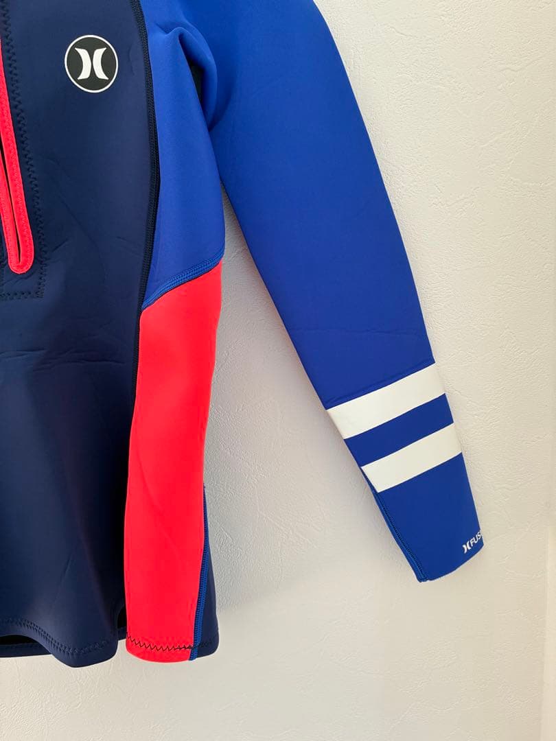 Hurley ハーレー ウェットスーツ 青・赤 バイカラー　8