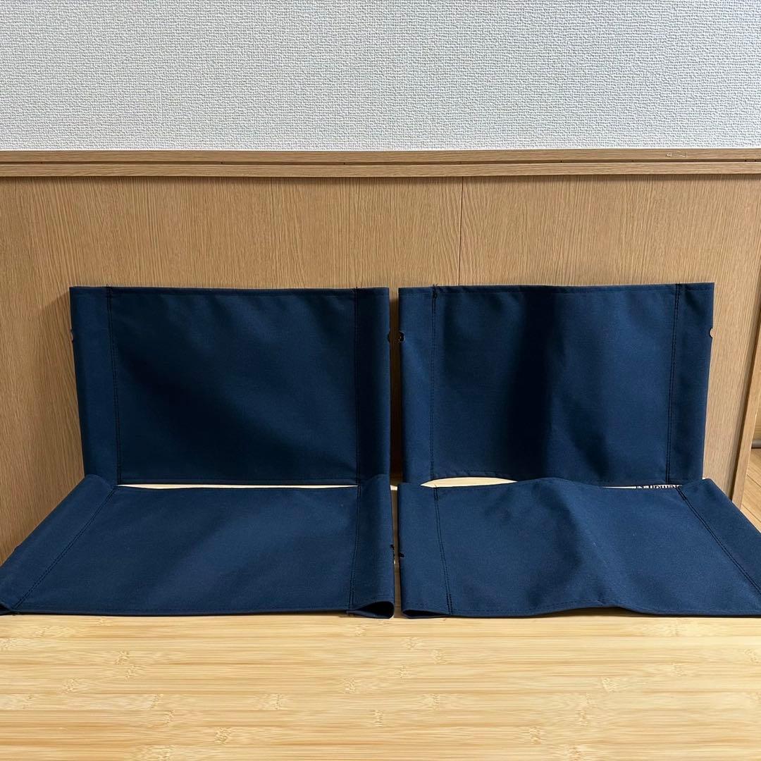 カーミットチェア　シート (純正) ネイビー　セット販売