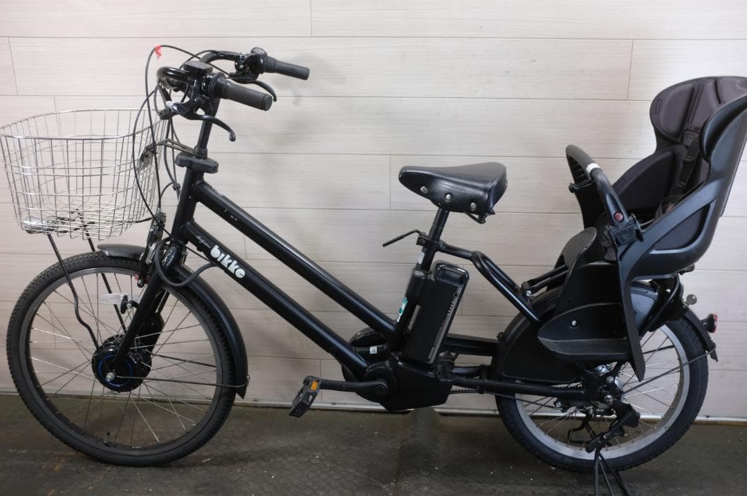 電動自転車BS BIKKE グリ　20インチ　3段　8.0Ah充電器あり