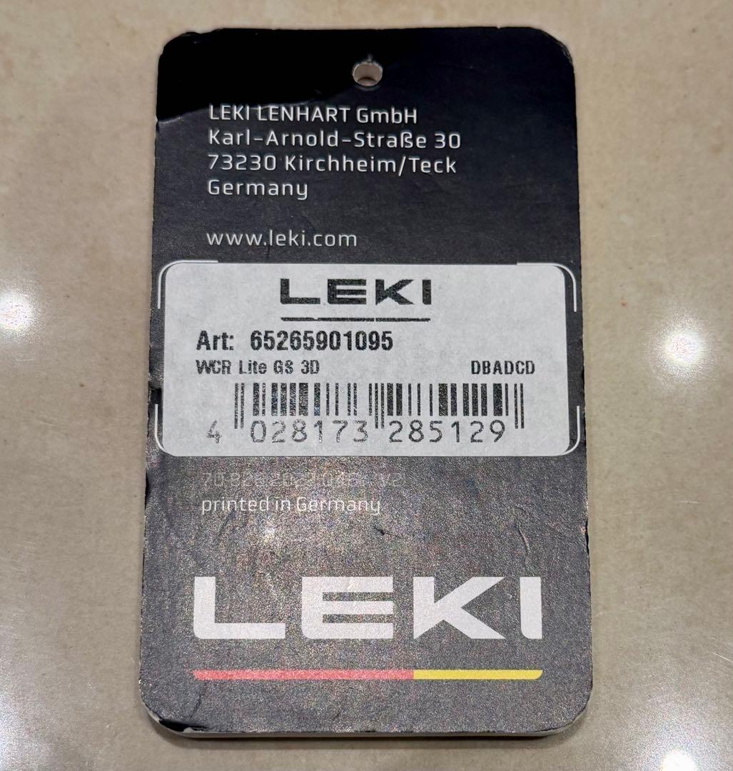 LEKI WCR Lite GS 3Dスキーストック95cm