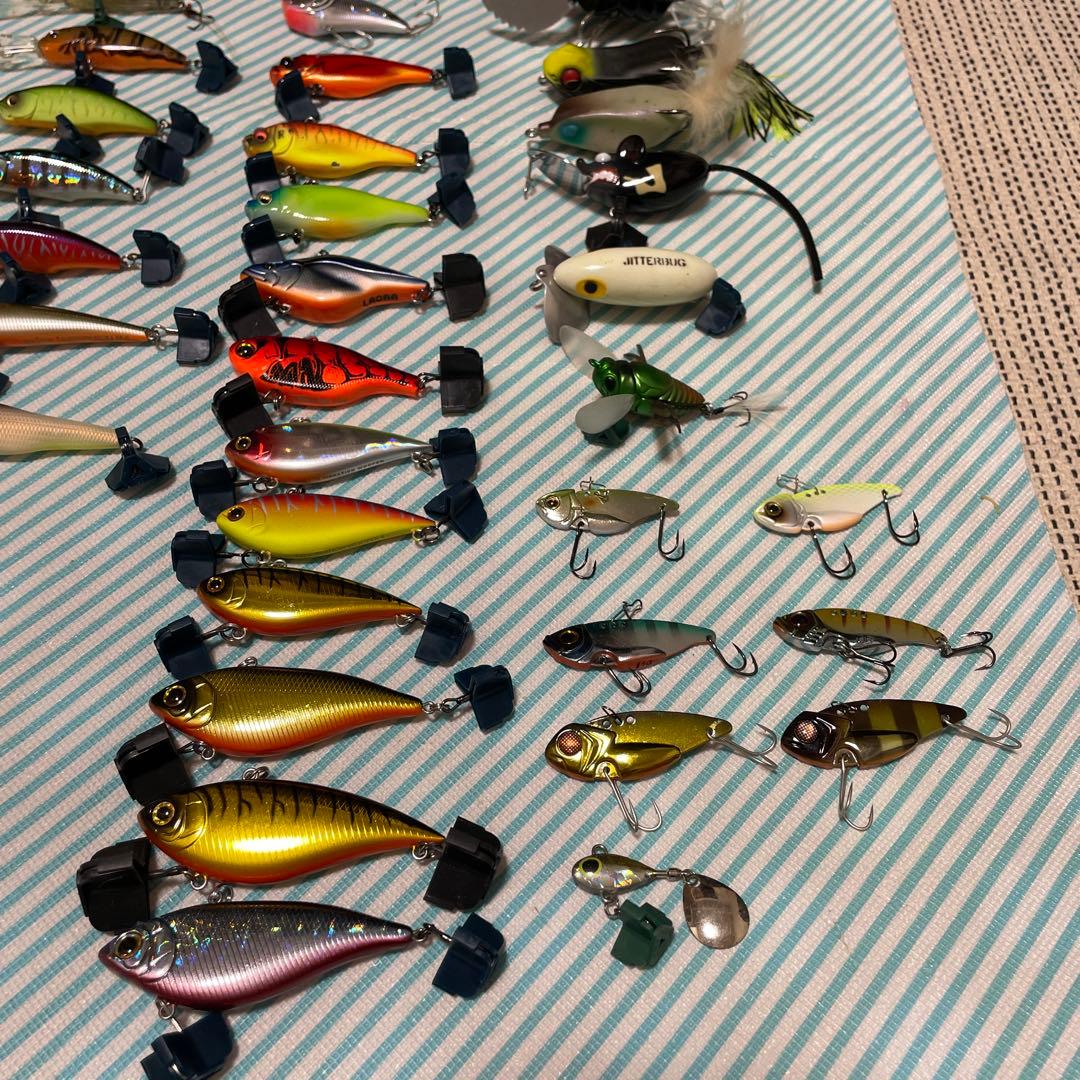 今日から値下げ［バス釣り引退セット］ハードルアーセット 80点