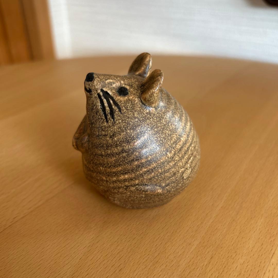 3匹のネズミ　ブラウン