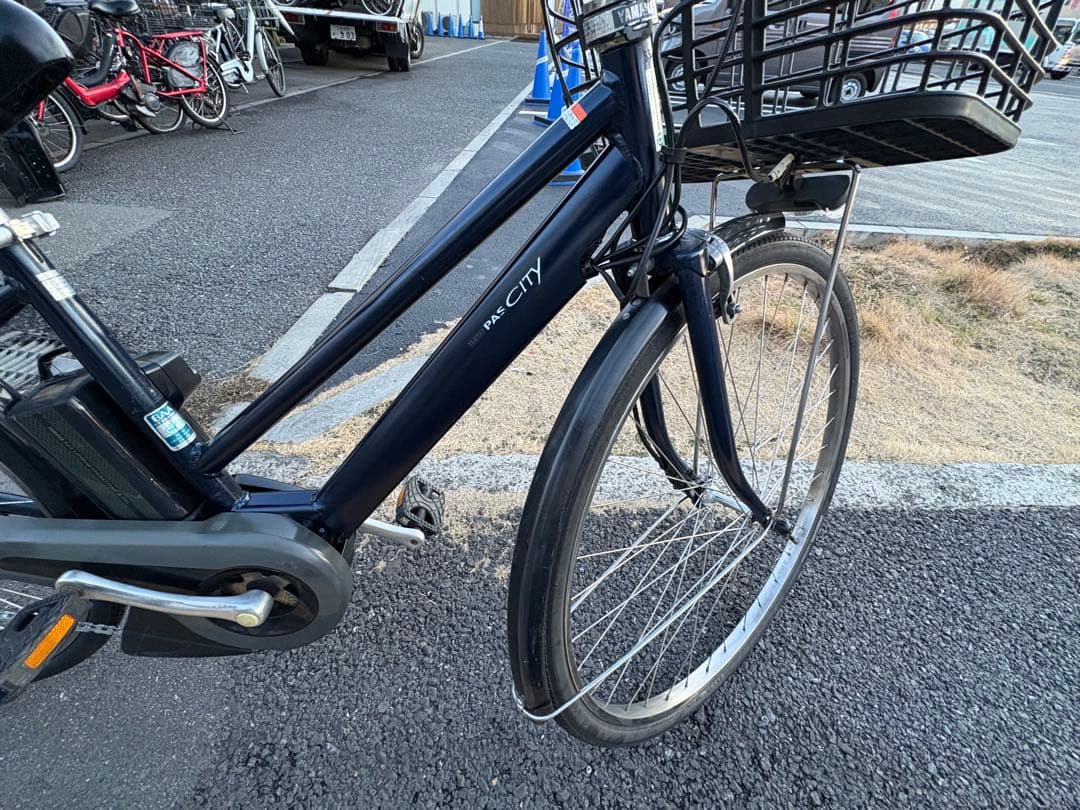 中古27インチ電動アシスト自転車　8.7Ah 大阪　032