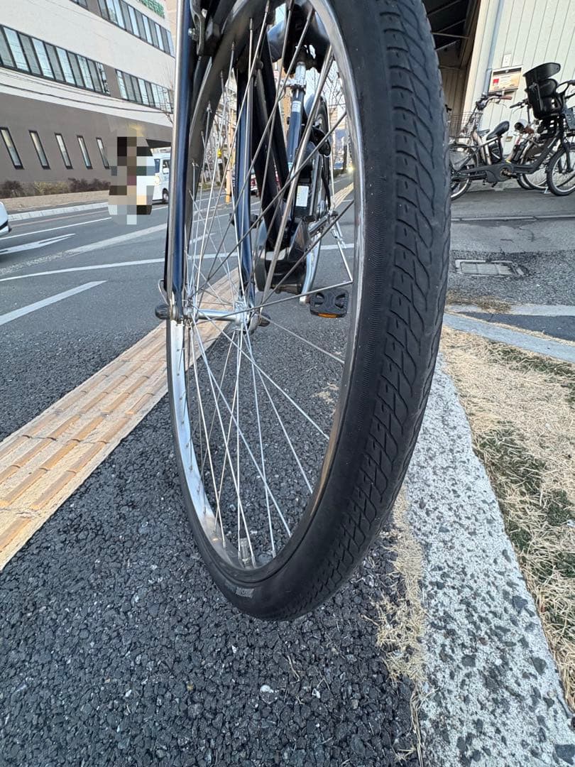 中古27インチ電動アシスト自転車　8.7Ah 大阪　032