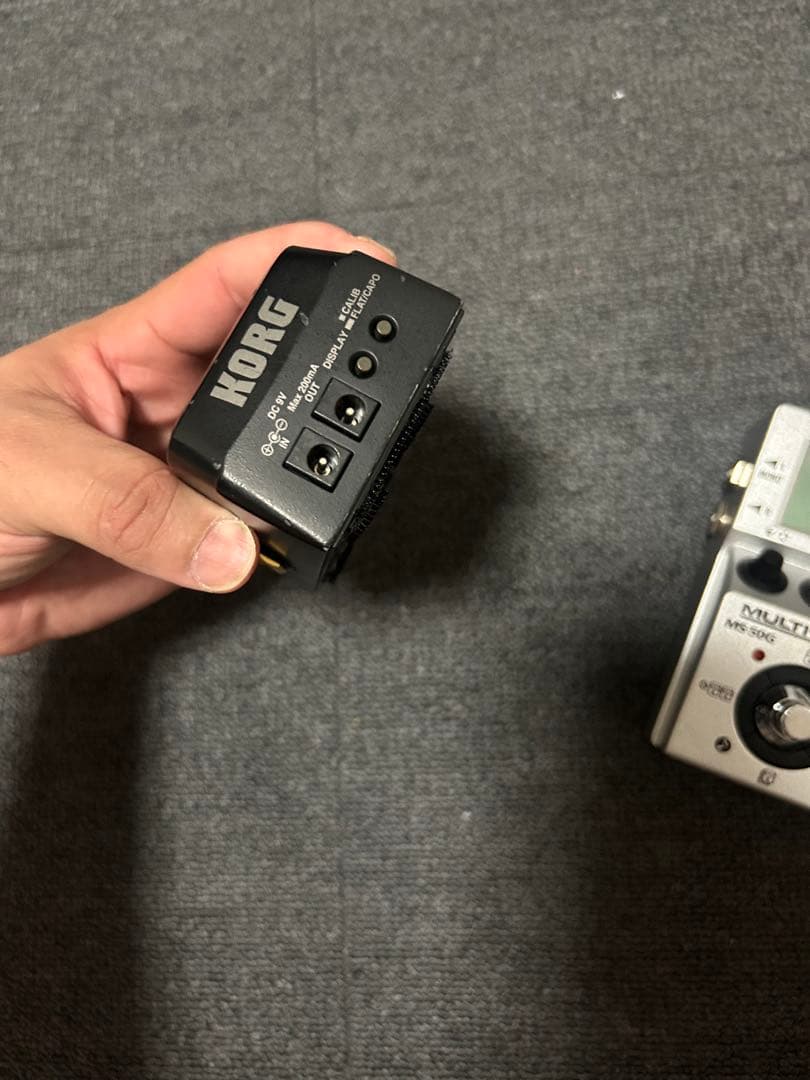 KORG Pitchblack XT & ZOOM MS-50G セット