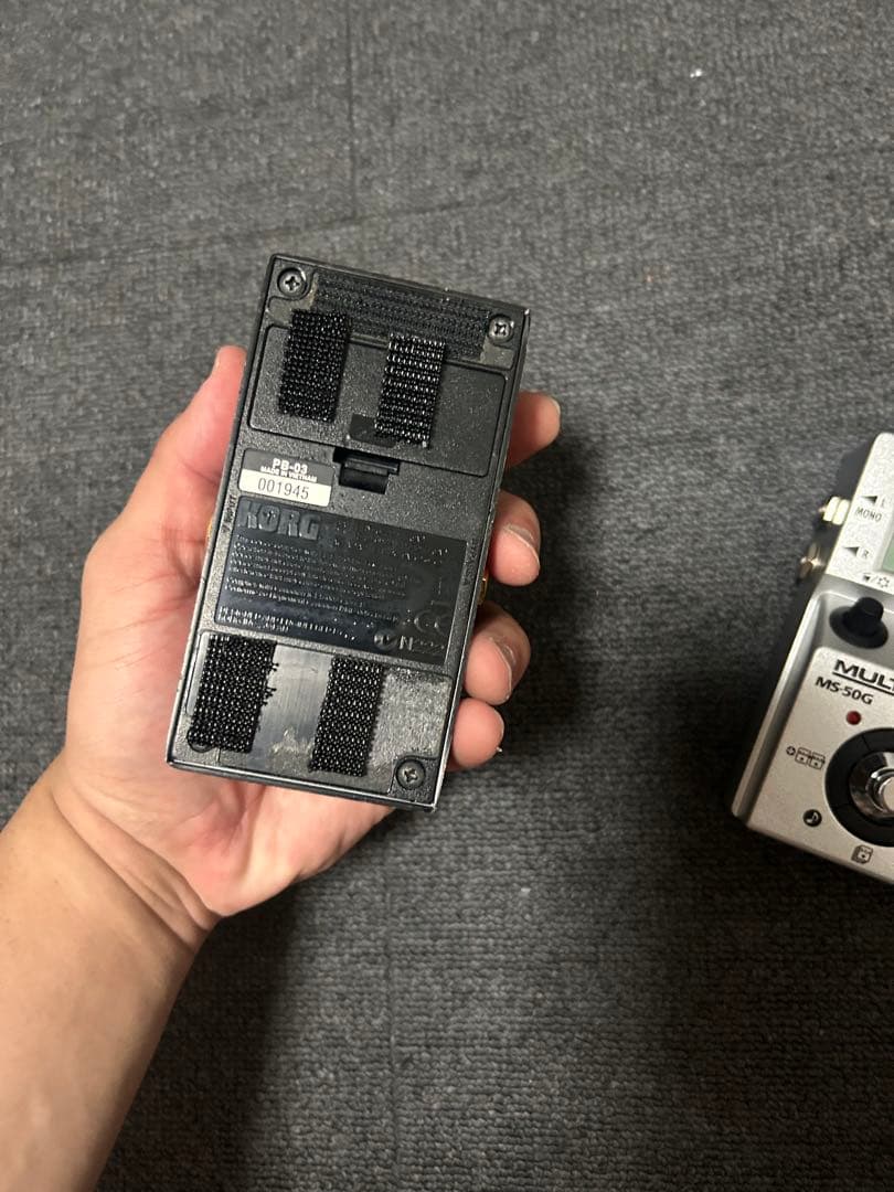 KORG Pitchblack XT & ZOOM MS-50G セット