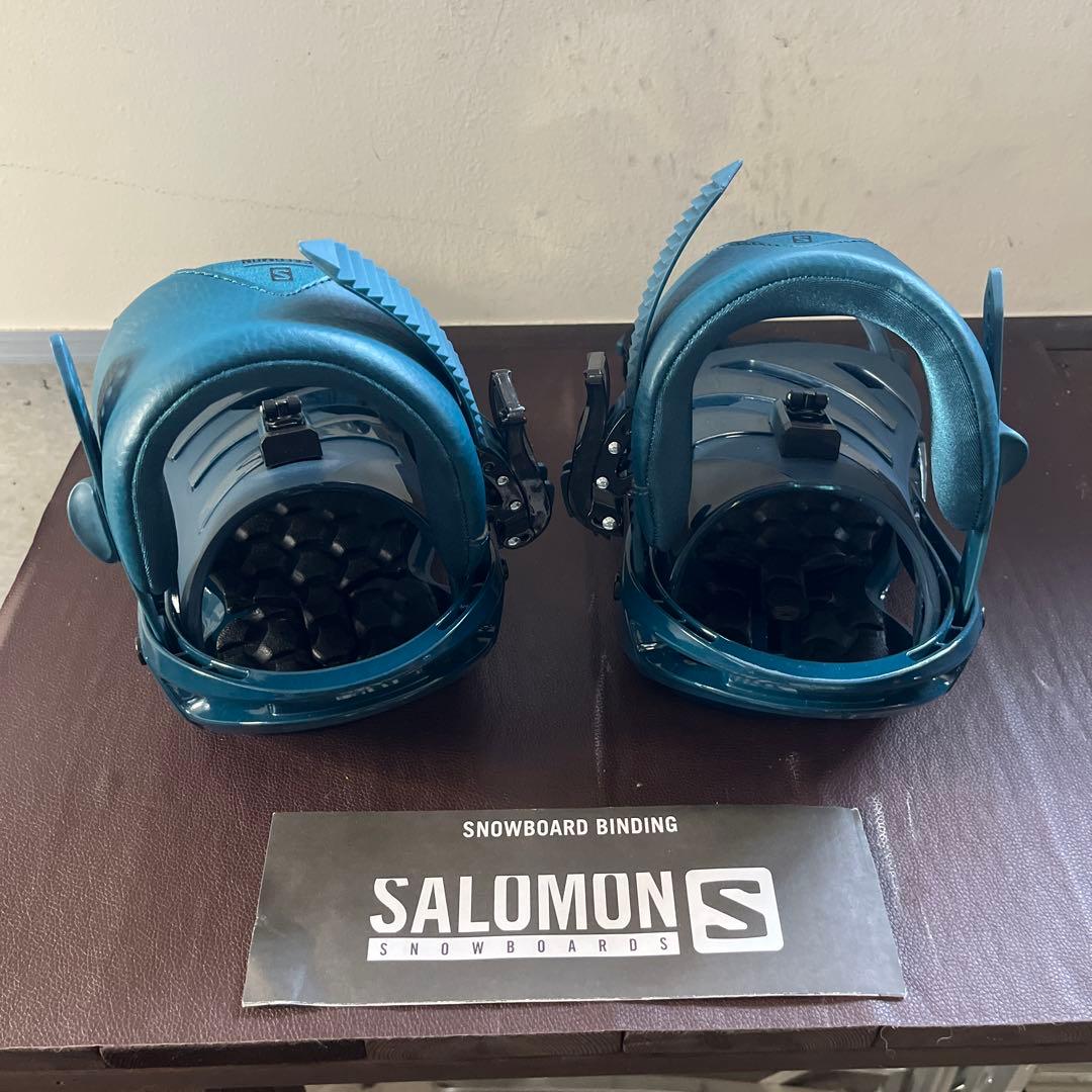 SALOMON スノーボード ビンディング 青