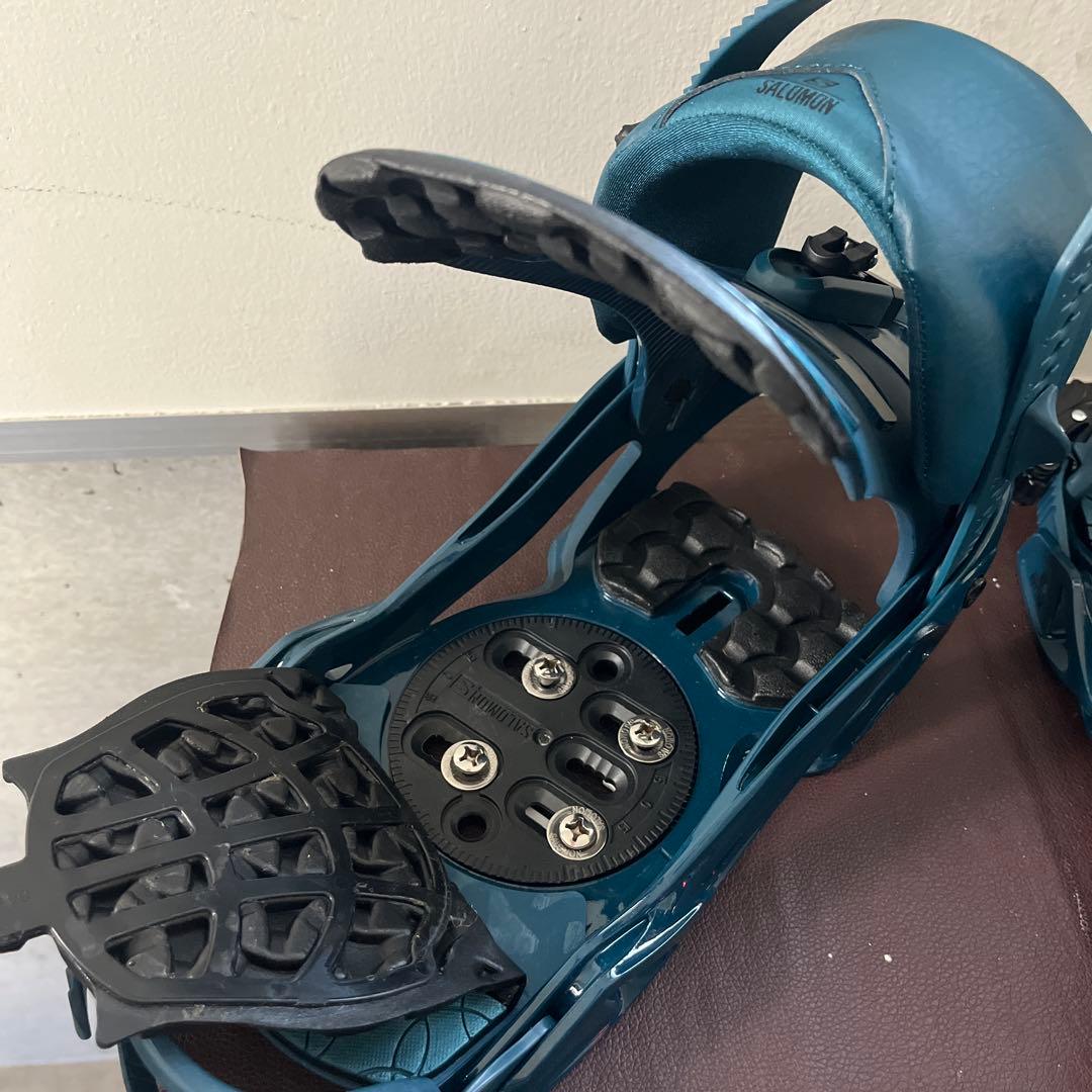 SALOMON スノーボード ビンディング 青