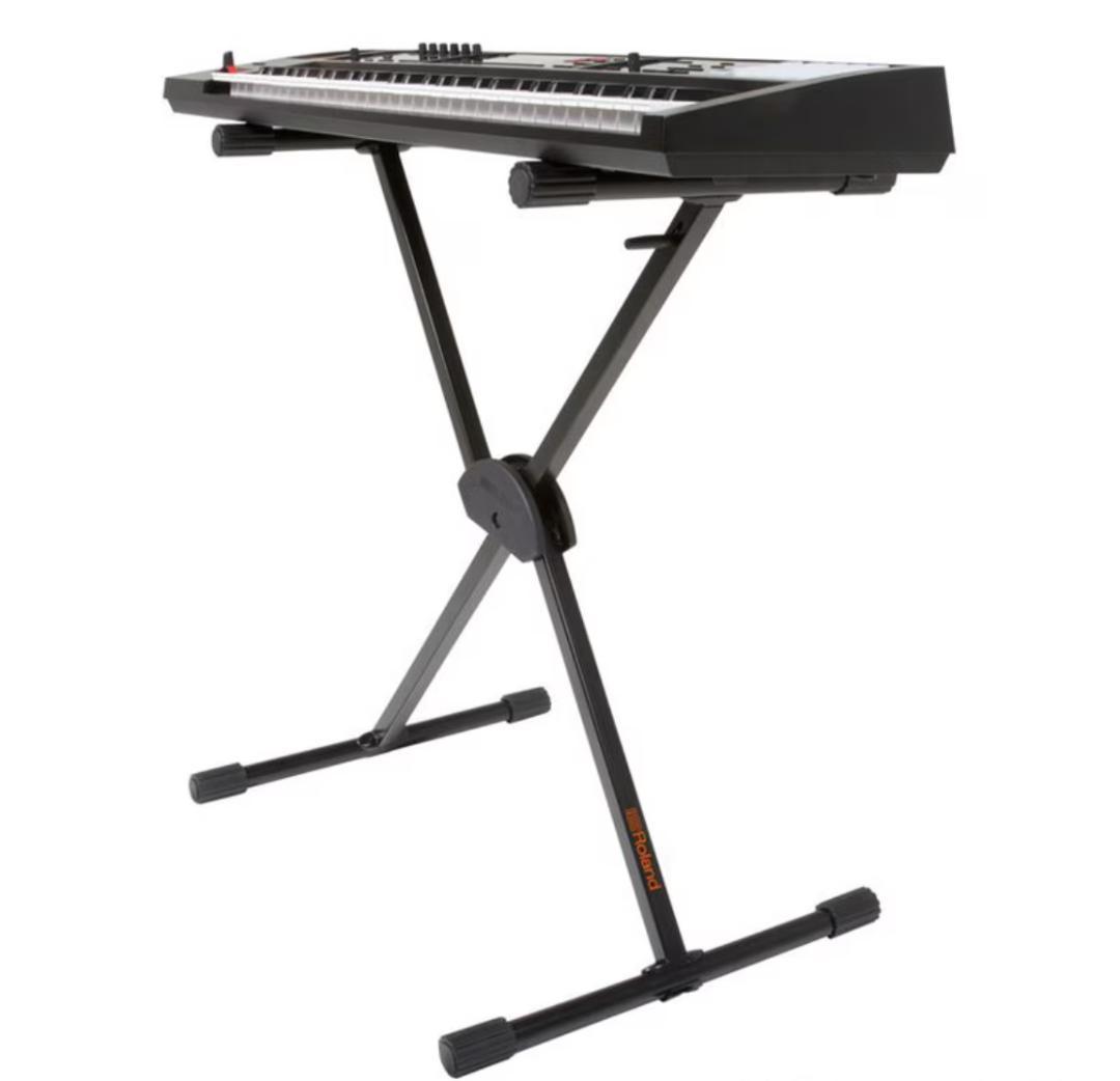 【美品・送料込】Roland KS-10X X型キーボードスタンド 高さ調節可能