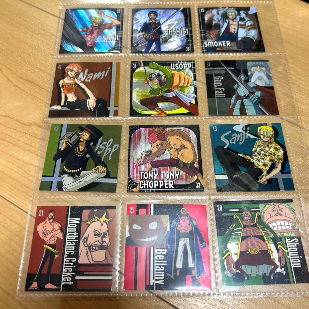 ONE PIECE ワンピース　シール　森永 ビックリマン 50枚