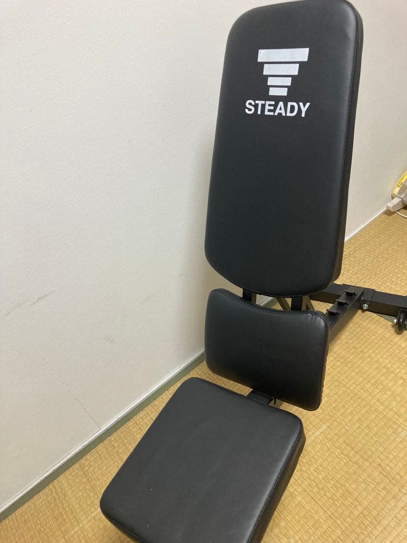 美品　STEADY トレーニングベンチ　筋トレ(๑・̑◡・̑๑)