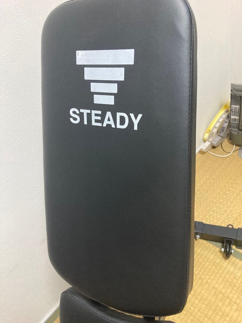 美品　STEADY トレーニングベンチ　筋トレ(๑・̑◡・̑๑)