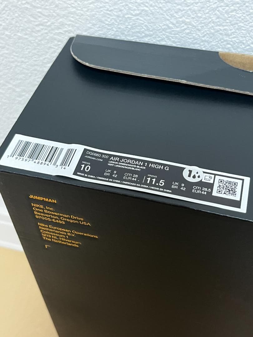 AIR JORDAN1 DQ0660 300 ナイキ エアジョーダン１ ゴルフ