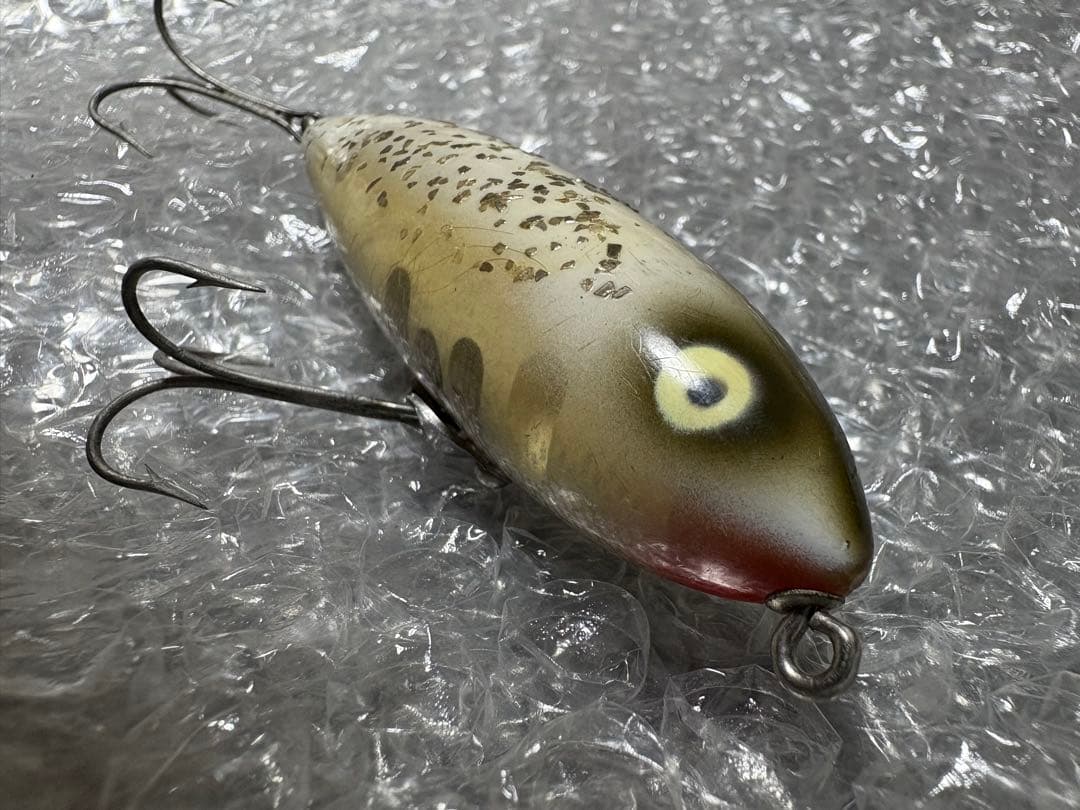 オールドヘドン　ザラ2 最初期　ワッシャーアイ　縦割れ　吹き目　HEDDON