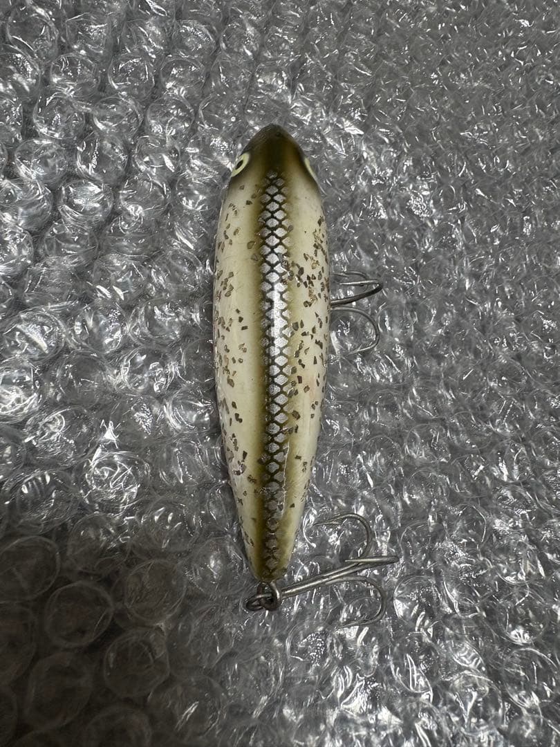 オールドヘドン　ザラ2 最初期　ワッシャーアイ　縦割れ　吹き目　HEDDON
