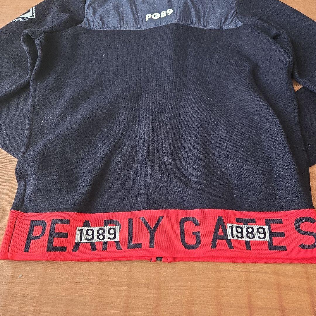 【美品】PEARLY GATES フード付きパーカー 1989ネイビー　5サイズ