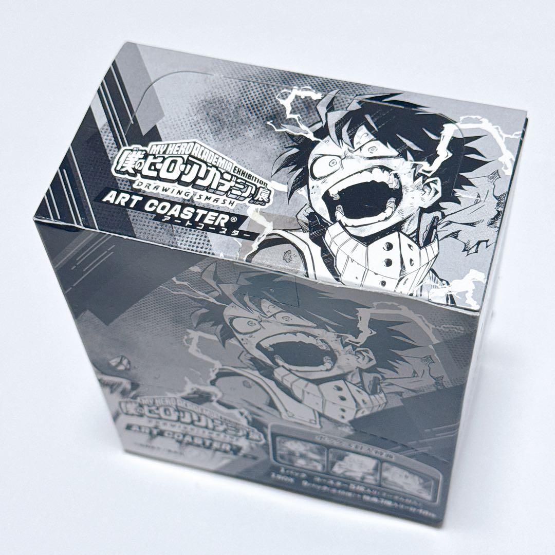 ヒロアカ展 DRAWING SMASH アートコースター 未開封 BOX特典付き