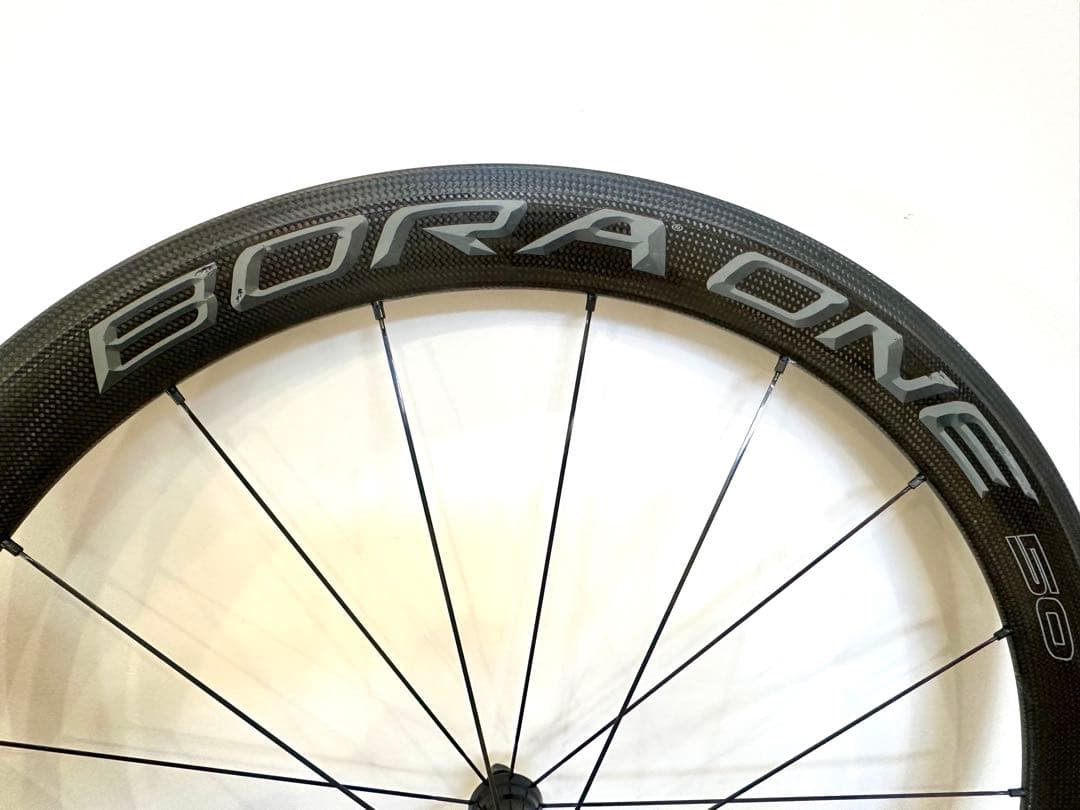 超美品 カンパニョーロ BORA ONE 50 TU ダーク 11s シマノ