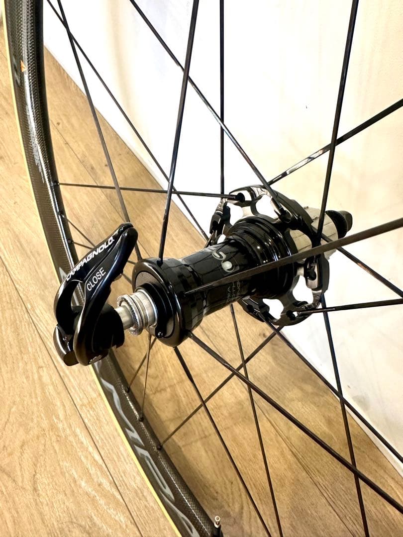 超美品 カンパニョーロ BORA ONE 50 TU ダーク 11s シマノ