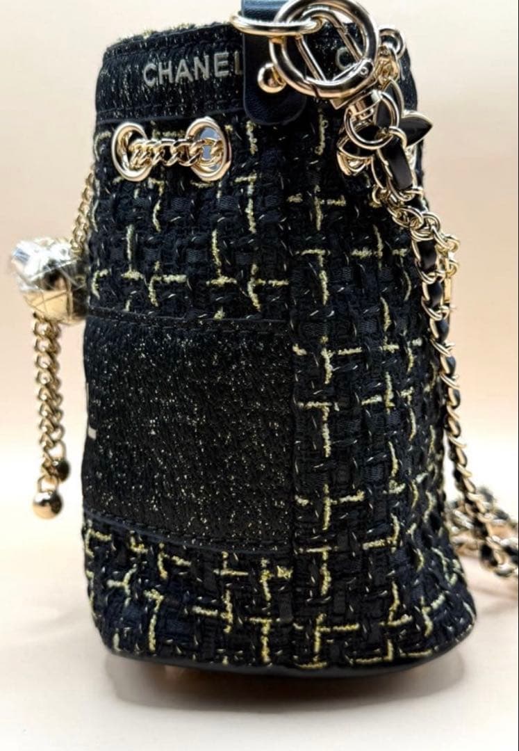 非売品　ノベルティ　CHANEL ラメ　カバン　ゴールドチェーン　新品　未使用