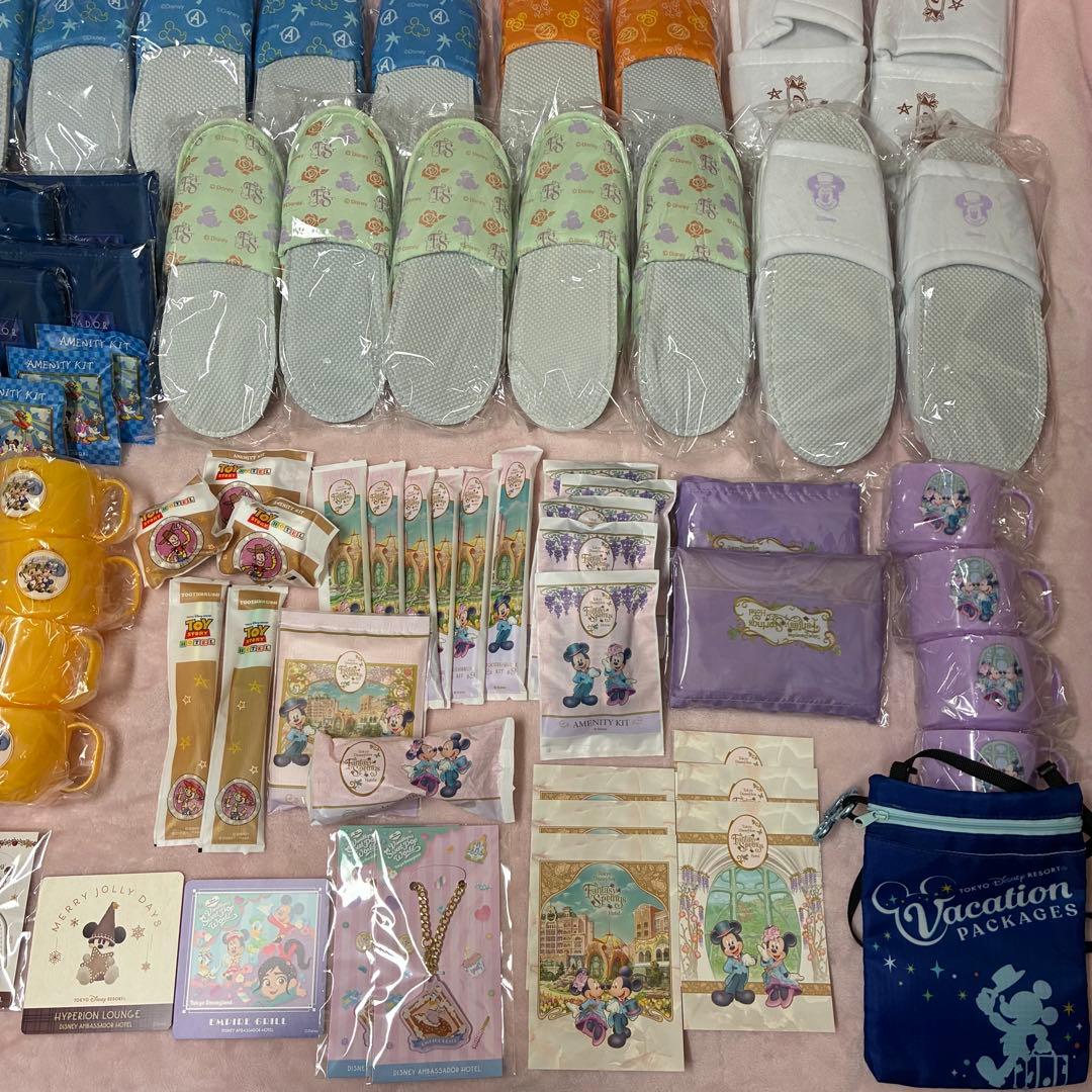 ディズニー　ホテル　エコバッグ　アニメティ　まとめ売り