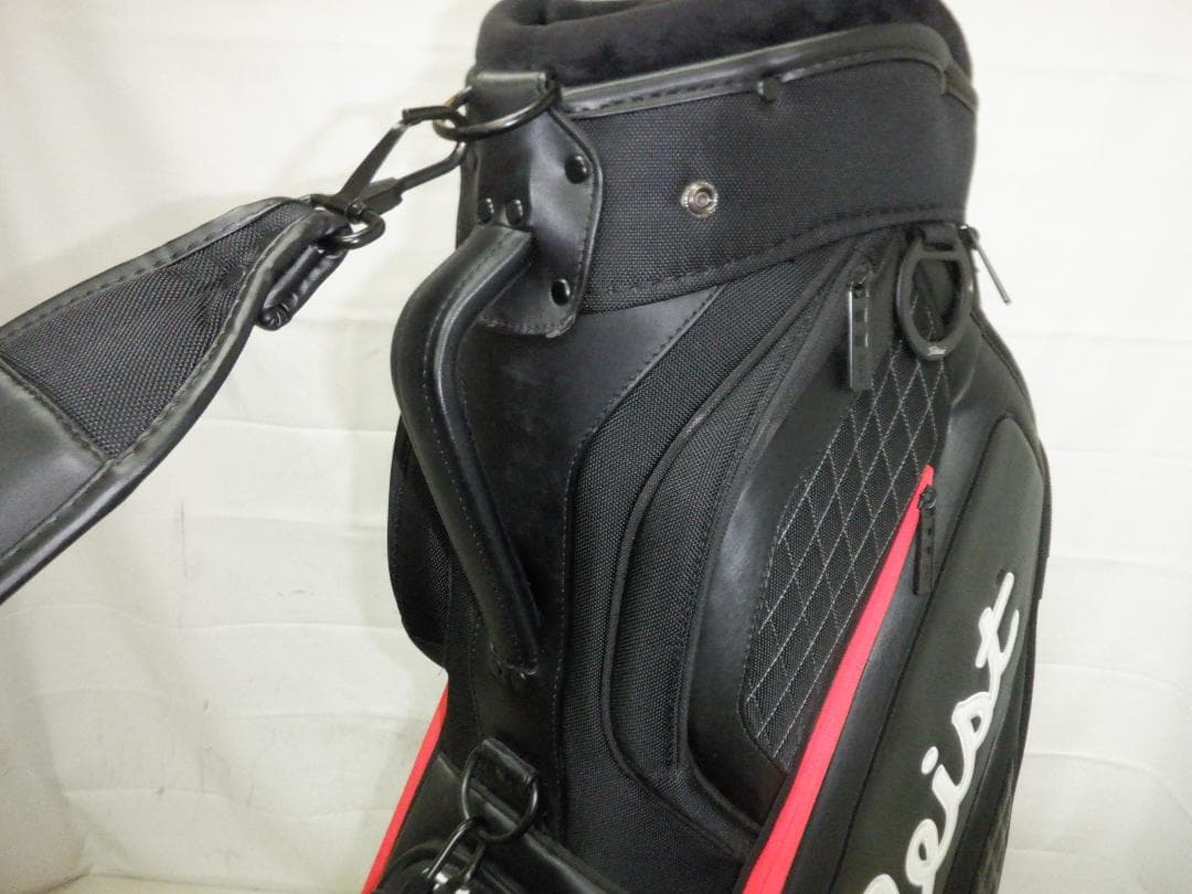 Titleist★タイトリスト★9.5型★美品★スタッフ(BK×RED)