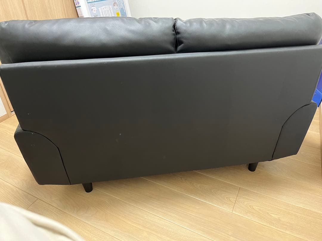 ニトリ2人用合皮ソファ【送料込み】