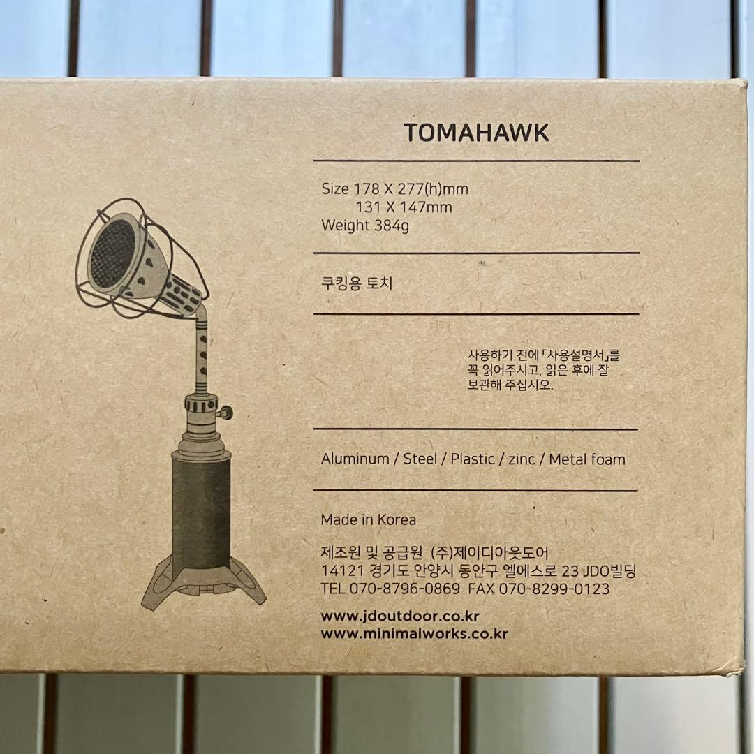 TOMAHAWK／トマホーク【MINIMAL WORKS】