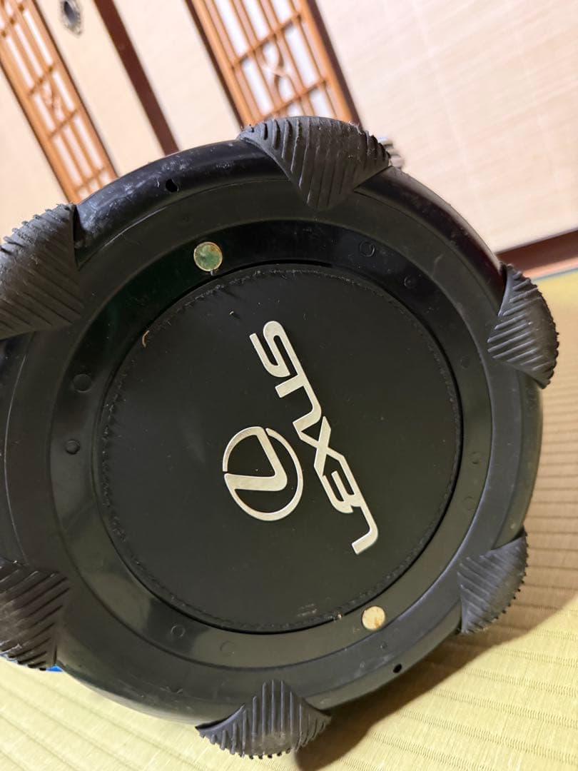 【ノリさん】LEXUS キャディバッグ 青　レクサス　ヘッドカバー