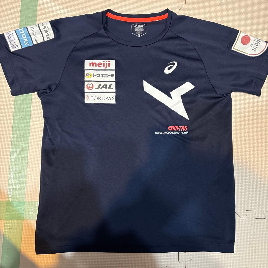 【レア】レスリング　日本代表　支給　asics Tシャツ XL