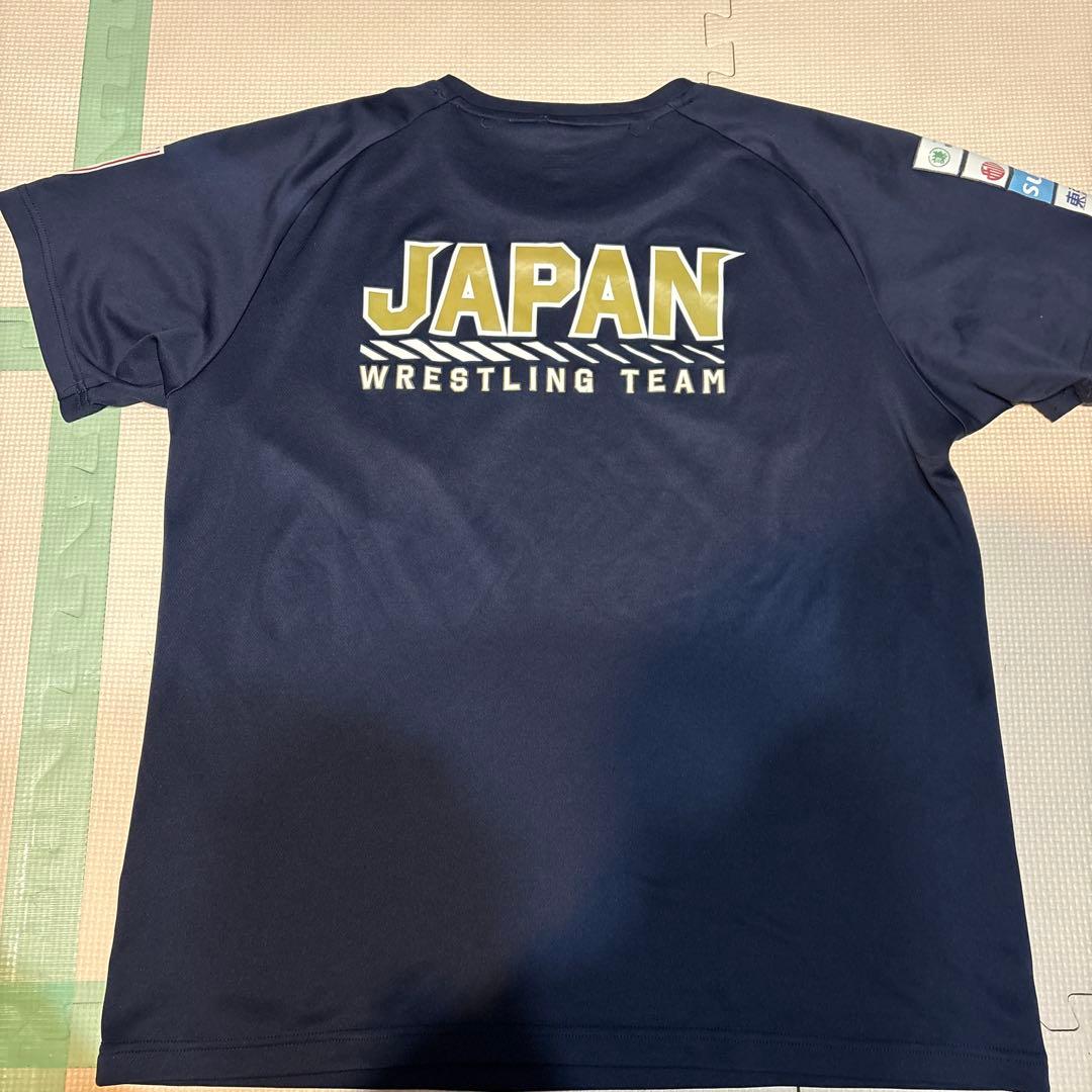 【レア】レスリング　日本代表　支給　asics Tシャツ XL
