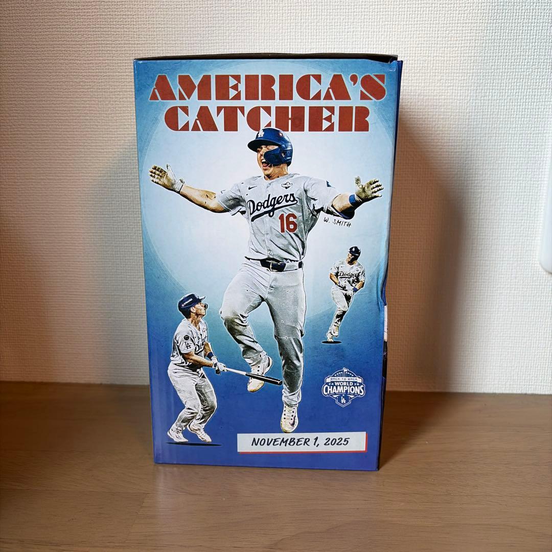 未開封　ドジャース ウィル・スミス ボブルヘッド