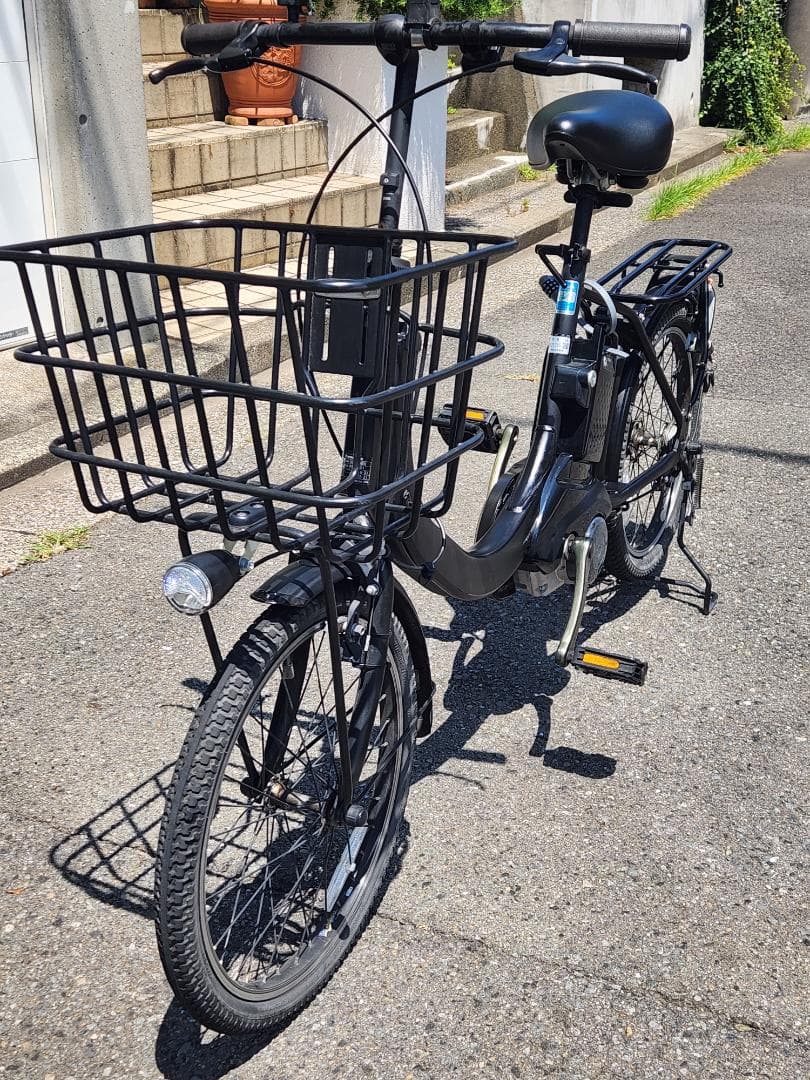 パナソニック 電動アシスト自転車 SW 20型 8Ah 黒 BE-ELSW01B