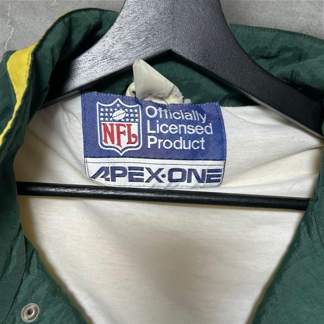 古着　APEX ONE nylon jacket パッカーズ ナイロンジャケット