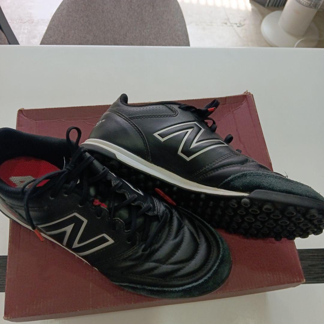 New Balance 442 ブラック サッカートレーニングシューズ27サイズ