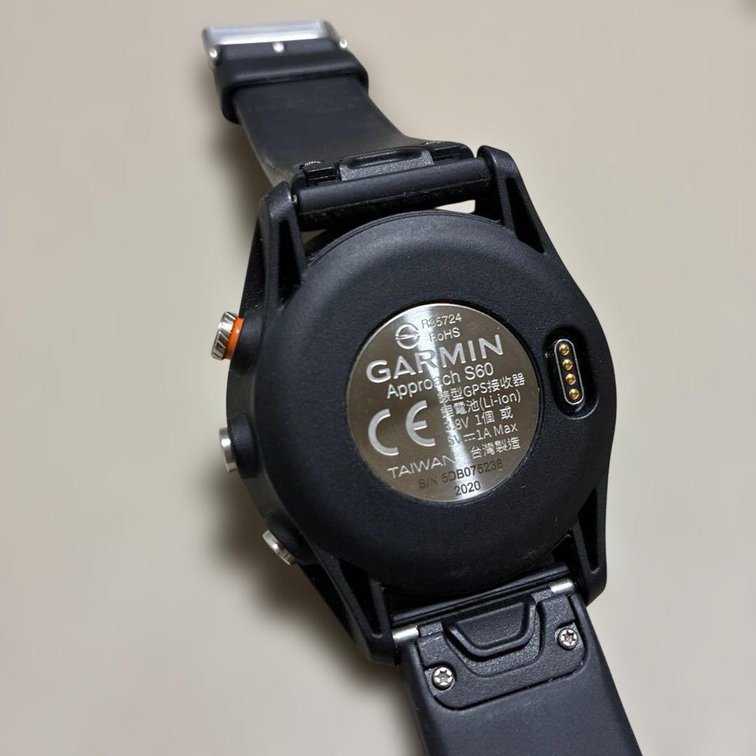 GARMIN Approach S60 ブラック 充電ケーブル付き　ガーミン