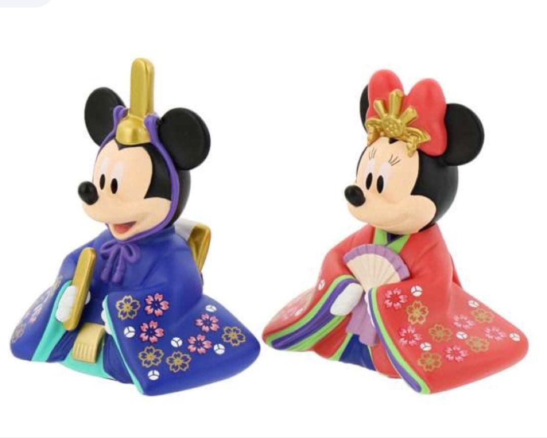 ミッキー・ミニー 雛人形セット　東京ディズニーリゾート限定　雛人形　雛祭り