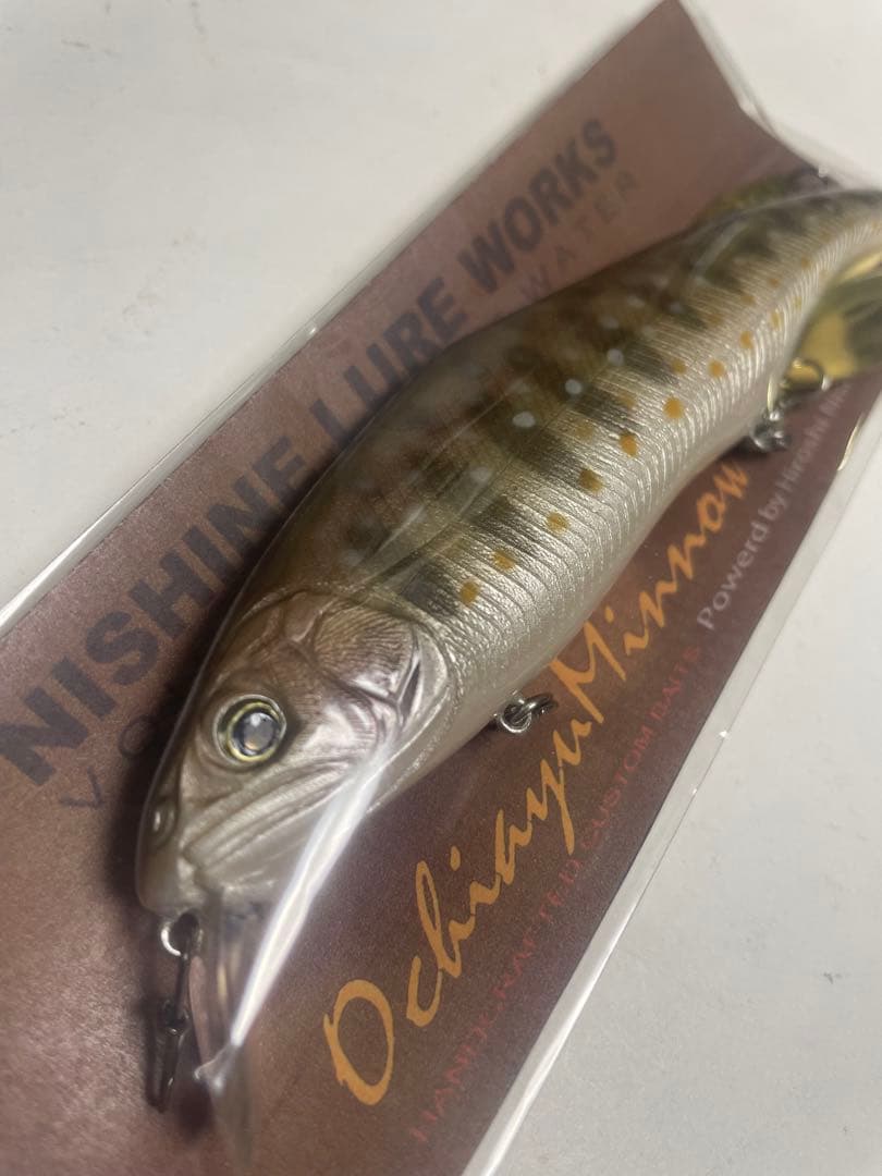 NISHINE Ochiayu Minnow125FR Gogi キープキャスト