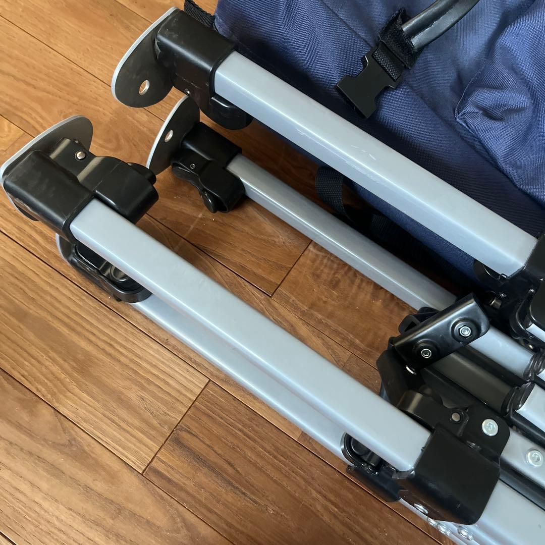 美品 ロゴス キューセット タープ プロ 240R プラス ネイビー Qセット