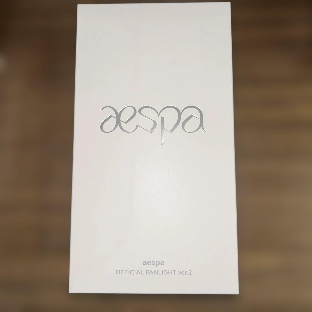 アイドル aespa OFFICIAL FANLIGHT VER.2