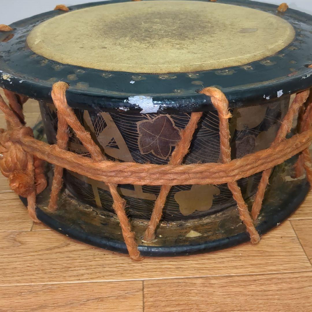 時代和楽器 締太鼓 締め太鼓 和太鼓 和楽器 打楽器 日本伝統　神楽　祭り　バチ