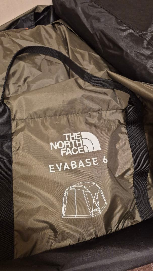 ☆THE NORTH FACE EVABASE 6☆フットプリント付き