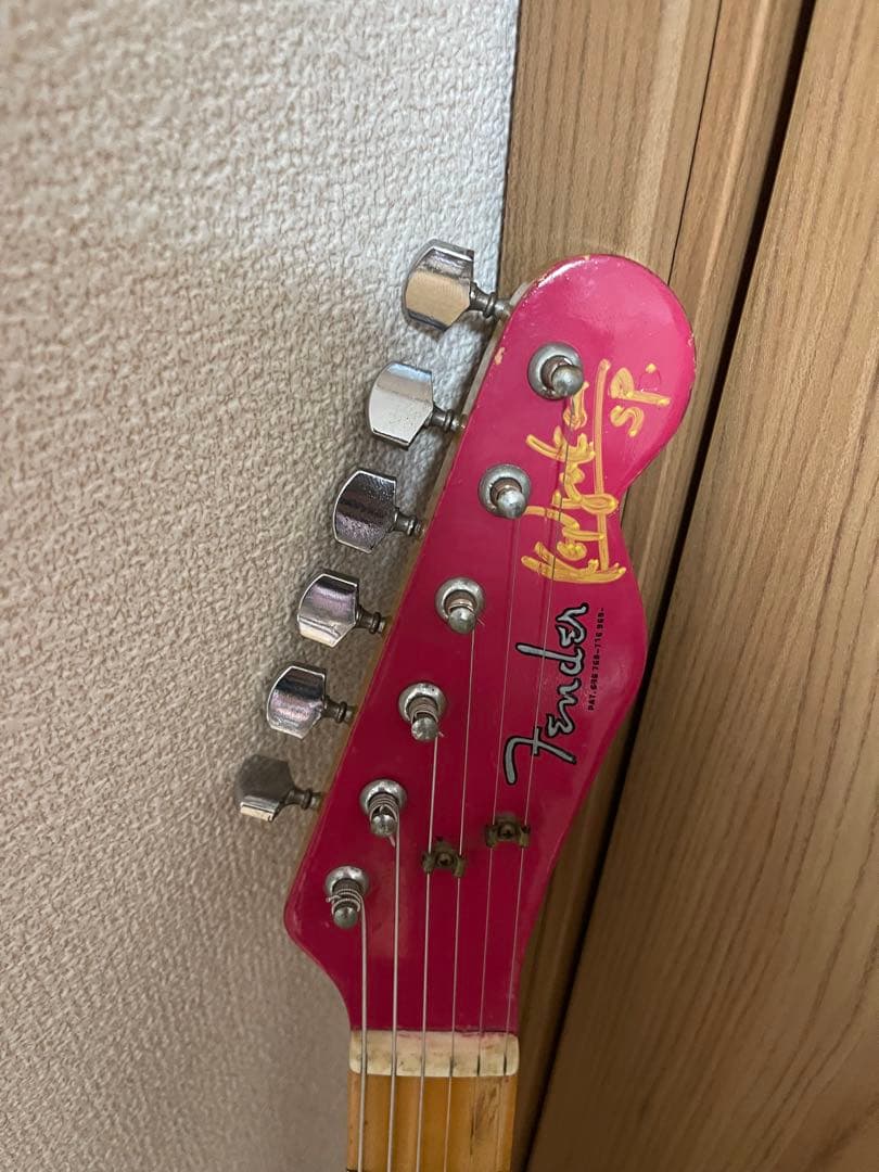 Fender？　Telecaster レッドモデル　ジャンク
