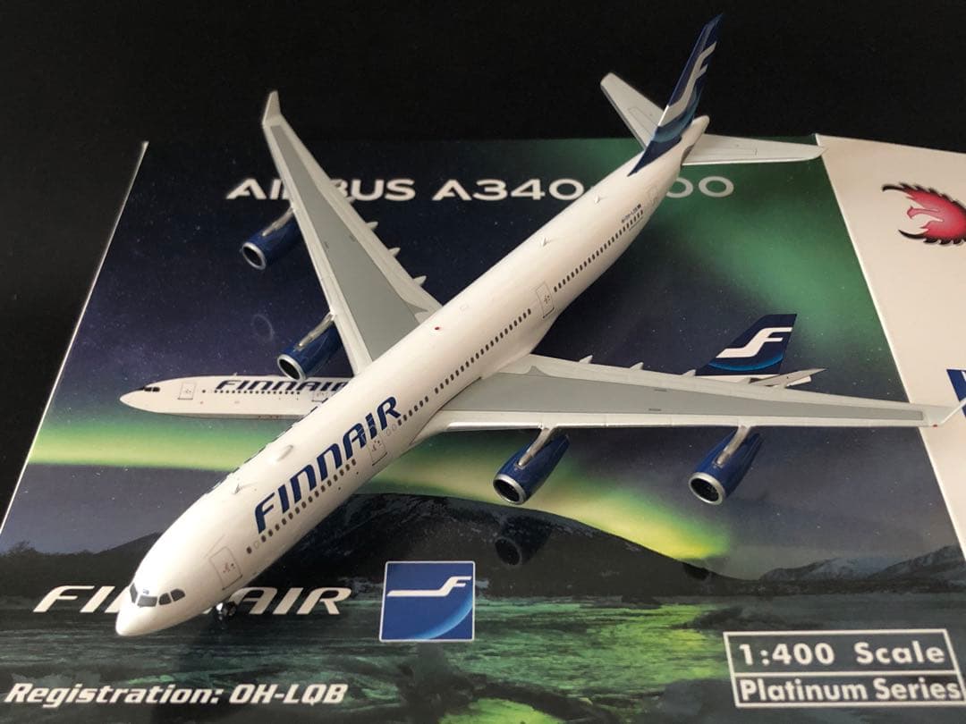 航空機・ヘリコプター FINNAIR A340-300 OH-LQB