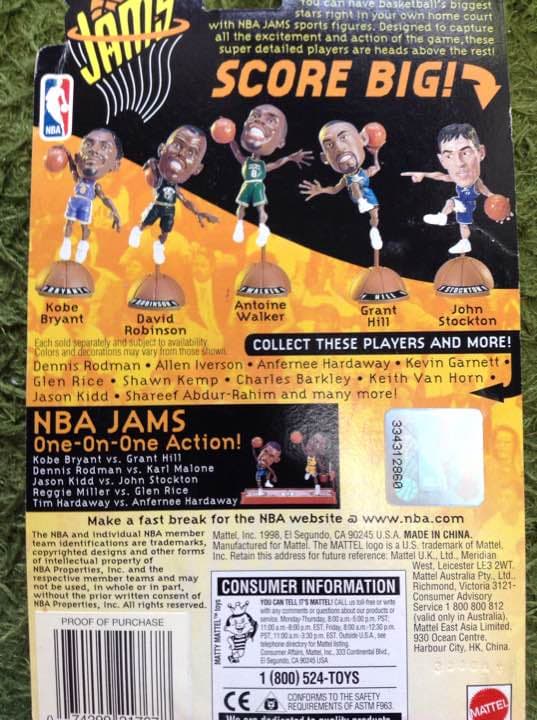 NBAフィギュア JAMS コビーブライアント