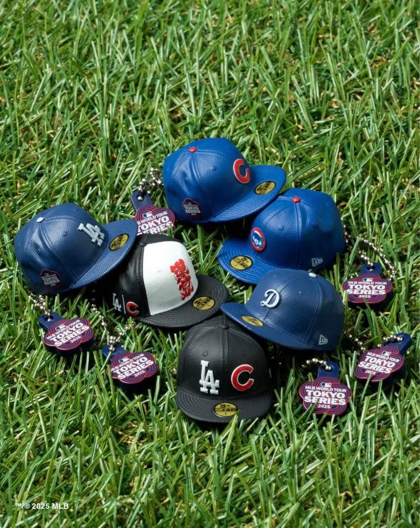 【6種コンプセット】MLB開幕戦 2025東京シリーズ ニューエラ ガシャポン